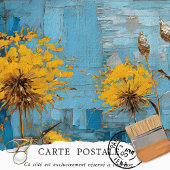 農家フローラ素朴ヴィンテージテクスチャの分離 ラッピングペーパーシート