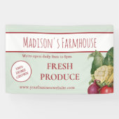 農家プロデュース農工事業 横断幕 (横)