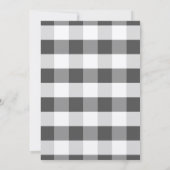 農家マーケットクラフト紙ベビーシャワー 招待状 (裏面)