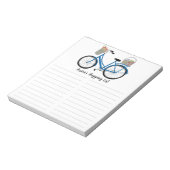 農家マーケットバイクスーパーマーケットショッピングリストカスタム ノートパッド (回転)