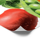 農家マーケットバースデーパーティー歓迎サイン ポスター (角)