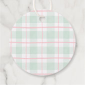 農家マーケットピンクガール赤ちゃんシャワー フェイバータグ (裏面)