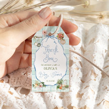 農家マーケットブルーボーイ赤ちゃんシャワーありがとう