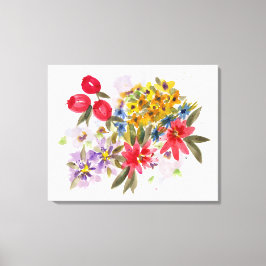 農家マーケットブーケ1 キャンバスプリント