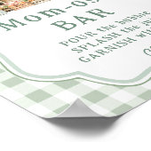 農家マーケットベイビーシャワーマムオーサバー ポスター (角)