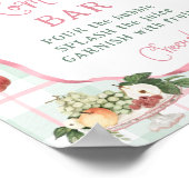 農家マーケットベイビーシャワーマムオーサバー ポスター (角)