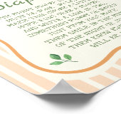 農家マーケットベイビーシャワー深夜おむつゲーム ポスター (角)