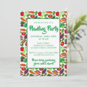 農家マーケットベジガーデン春植栽パーティー 招待状 (スタンド正面)