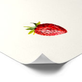 農家マーケットベビーシャワークロサーライン ポスター (角)