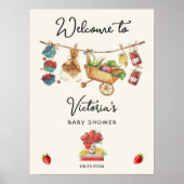 農家マーケットベビーシャワークロサーライン ポスター (正面)