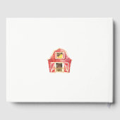 農家マーケットベビーシャワーゲストブック ゲストブック (裏面)