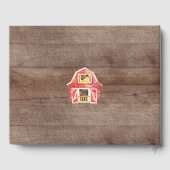 農家マーケットベビーシャワーゲストブック ゲストブック (裏面)