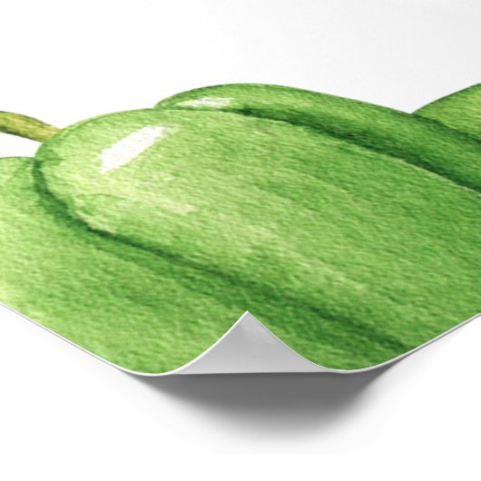 農家マーケットベビーシャワー歓迎サイン ポスター (角)