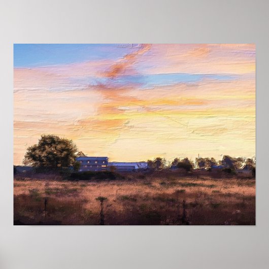 農家モーニングパインタリー ポスター (正面)