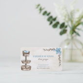 農家レトロヴィンテージが宝を見つける 名刺 (スタンド正面)