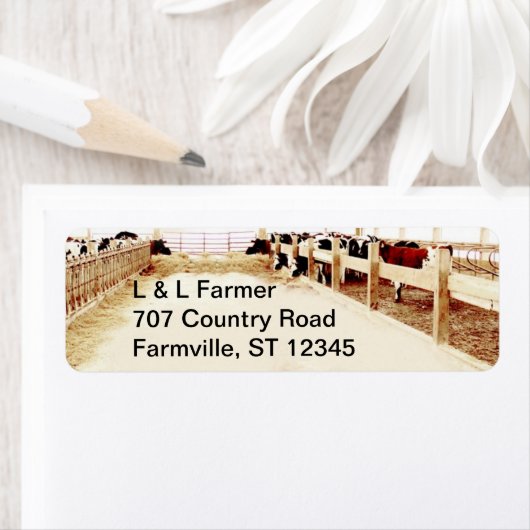 農家住所 シール (インサイチュ)