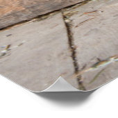 農家博物館干し草のベールと納屋のカボチャ ポスター (角)