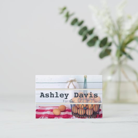 農家名刺 名刺 (スタンド正面)