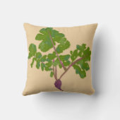 農家大根カブ植物園芸 クッション (裏面)