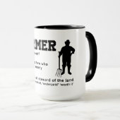 農家定義 マグカップ (正面右)