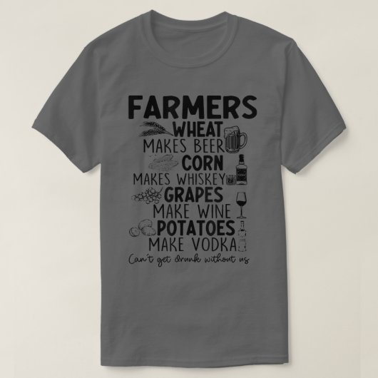農家小麦 Tシャツ (デザイン正面)