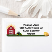 農家差出人住所 ラベル (インサイチュ)