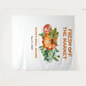 農家市場が市場から新たにブライダルシャワー タペストリー (正面(横))