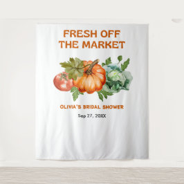 農家市場が市場から新たにブライダルシャワー タペストリー