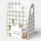 農家市場の地元で育った赤ちゃんシャワー フェイバーボックス (オープン)