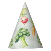 農家市場の子供の誕生日が地元で育った パーティーハット (正面)