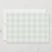 農家市場の誕生日の写真サンキューカード 招待状 (裏面)