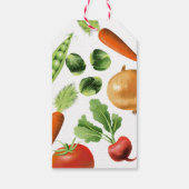 農家市場の誕生日パーティーありがとう ギフトタグ (裏面)