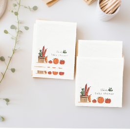 農家市場の赤ちゃんシャワー スタンダードランチョンナプキン