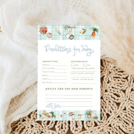 農家市場の青い予測ベビーゲーム