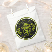 農家市場オリーブオイル フェイバーバッグ (クリップ留めされた状態)