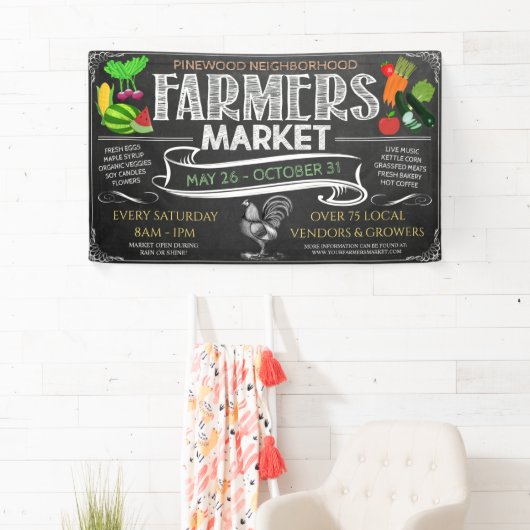 農家市場バナー 横断幕 (インサイチュ)