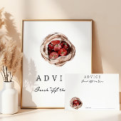 農家市場ブライダルシャワーアドバイス標識 ポスター