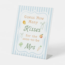 農家市場ブライダルシャワー数の推測 台座サイン