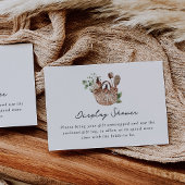 農家市場ブライダルシャワー未包装ギフト エンクロージャーカード