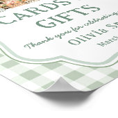 農家市場ベビーシャワーカードとギフト ポスター (角)