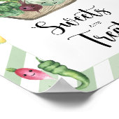 農家市場ベビーシャワー – スイーツとお菓子 ポスター (角)