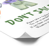 農家市場ベビーシャワー – 言わないベビーポスター ポスター (角)