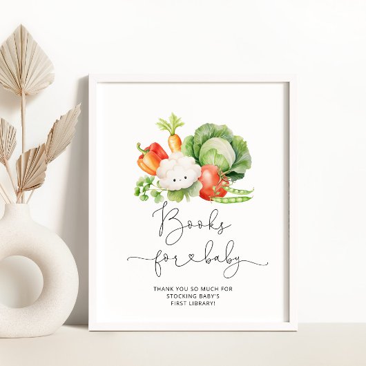 農家市場ローカルで育ったベビーのための本 ポスター