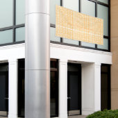 農家市場向けビニールバナー 横断幕 (ビルの外側)