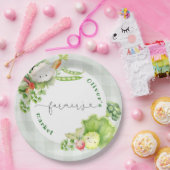 農家市場子供の誕生日パーティー ペーパープレート (パーティー)