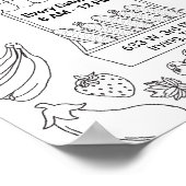 農家市場招待状農家マーケットアートコロ ポスター (角)