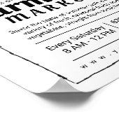 農家市場招待状農家マーケットアートコロ ポスター (角)