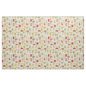 農家市場果実と野菜の織物 ファブリック (ヤード)