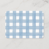 農家市場男の赤ちゃんシャワーブックリクエスト エンクロージャーカード (裏面)