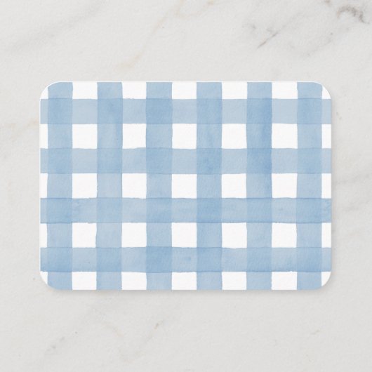 農家市場男の赤ちゃんシャワーブックリクエスト エンクロージャーカード (裏面)